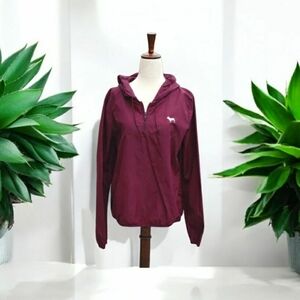 Victoria's Secret PINK Anorak Windbreaker Pullover Jacket - X-Small- Small